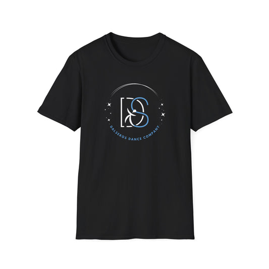 Dalseros Blue White Side Sparkle Soft T-Shirt