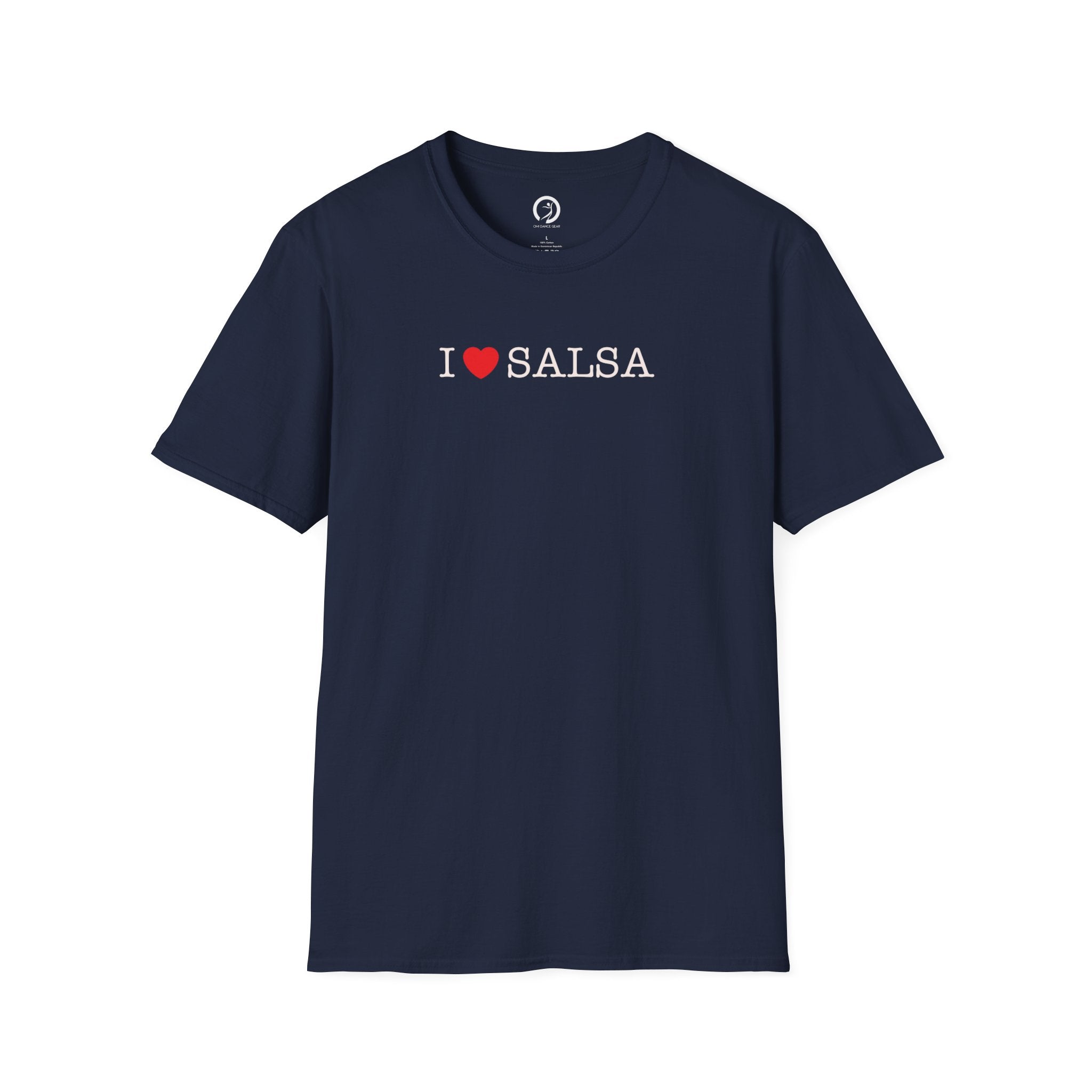 I ♥ Salsa Minimal Soft T-Shirt – Omi Dance Gear