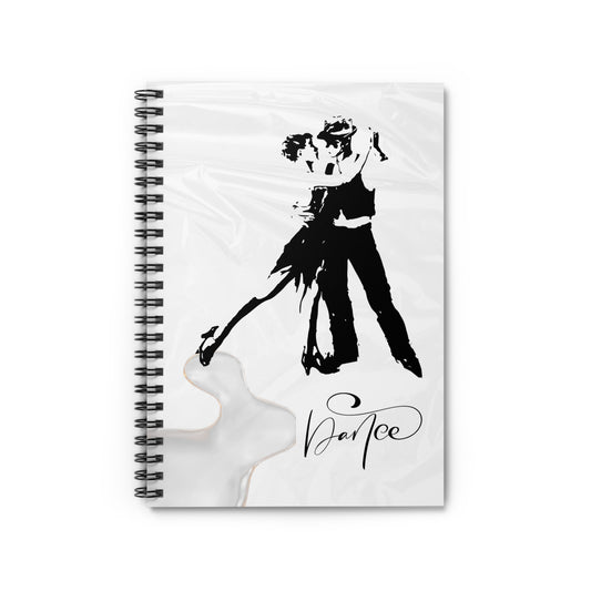 Dancing Couple Spiral Notebook